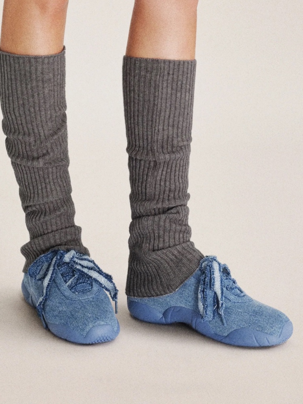 JW PEI | Flavia Ballerina Sneakers Blue Denim (EU 39/US 8.5)